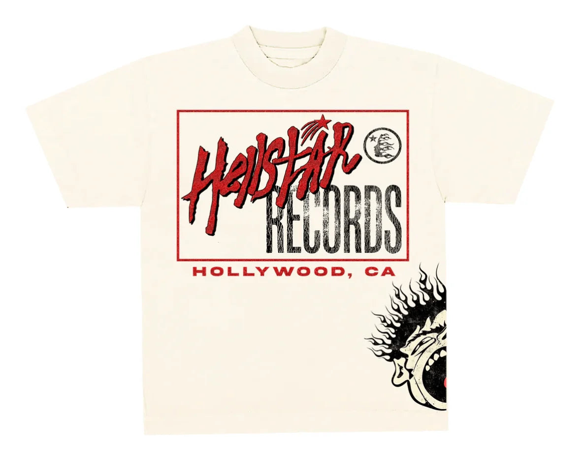 HELLSTAR RECORDS TEE CREAM