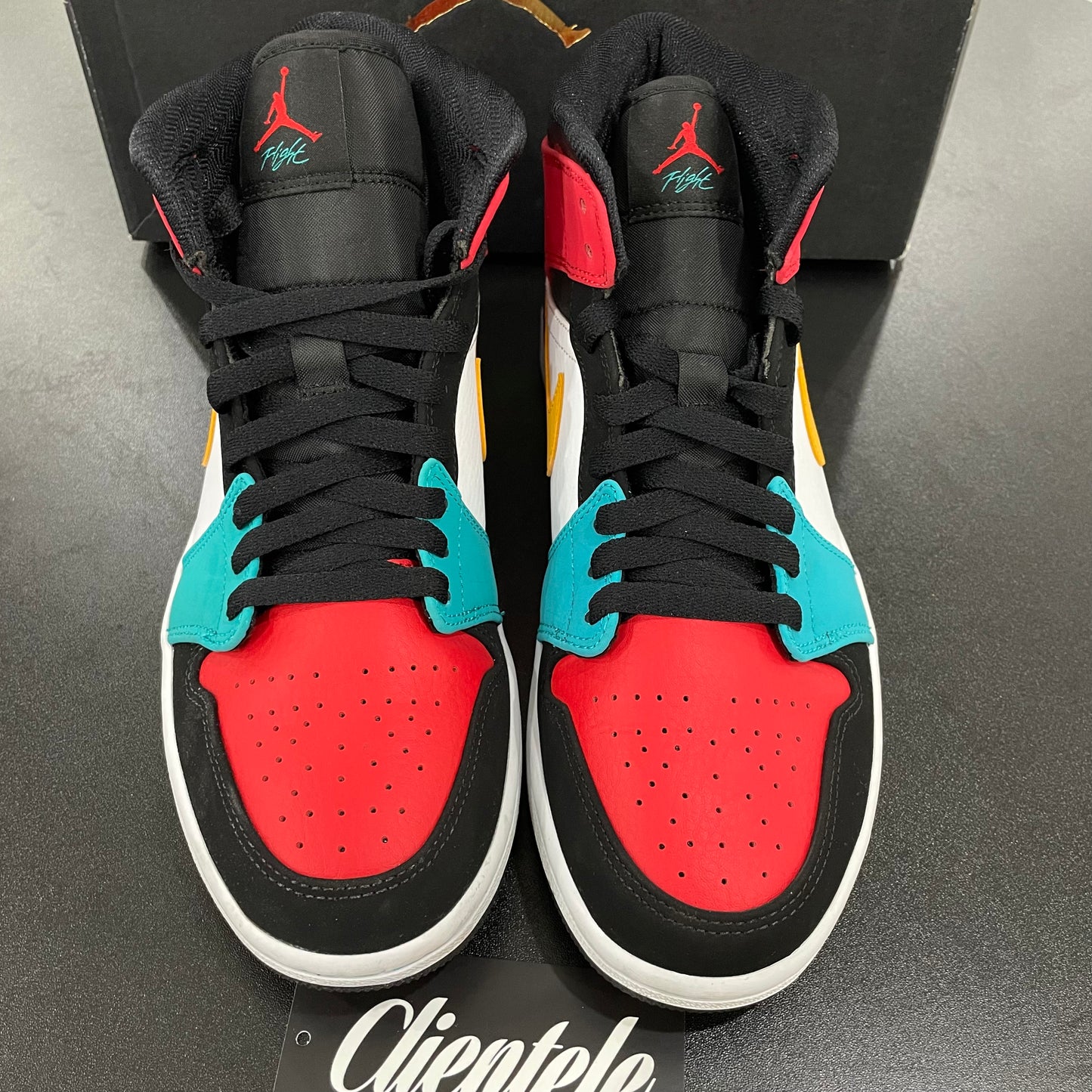 AIR JORDAN 1 MID BRED MULTI EXB, 8