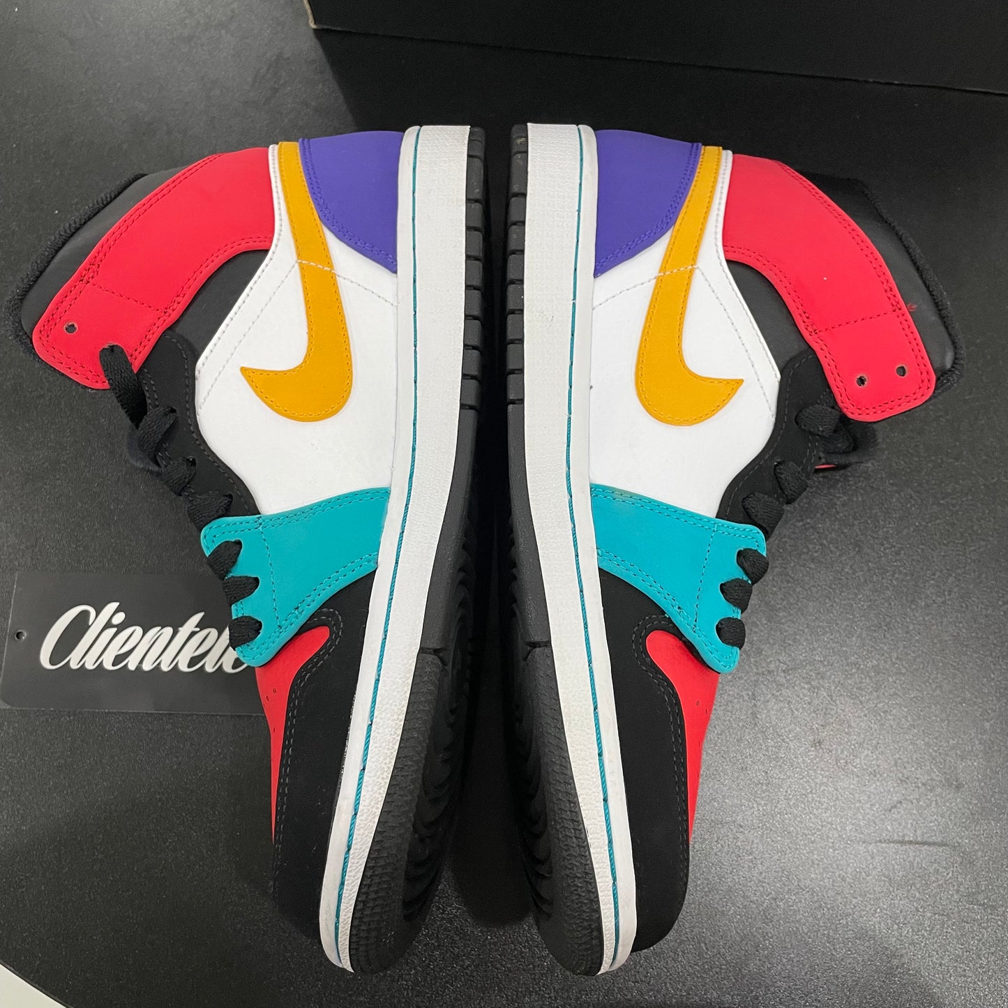 AIR JORDAN 1 MID BRED MULTI EXB, 8