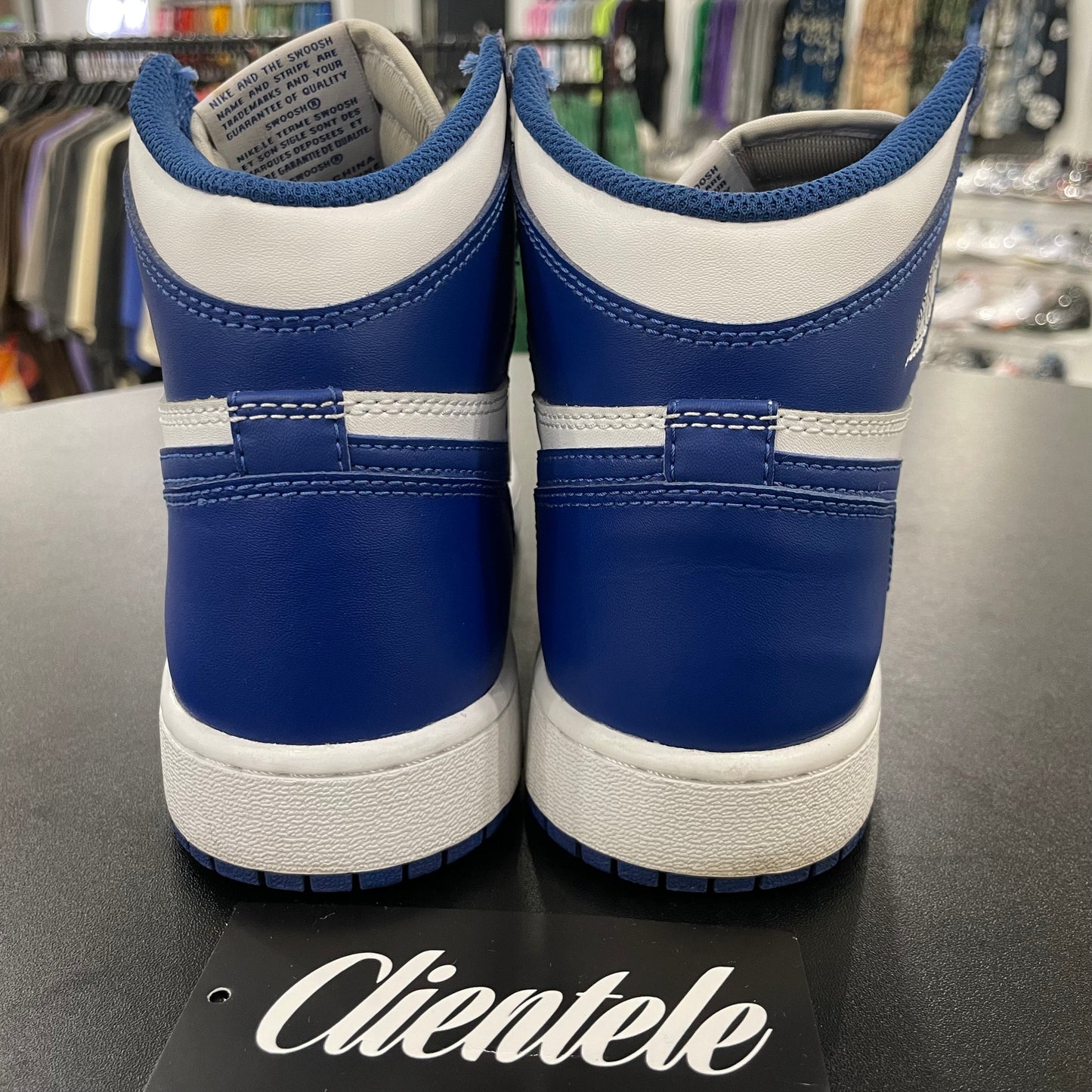 AIR JORDAN 1 RETRO STORM BLUE POR, 6.5