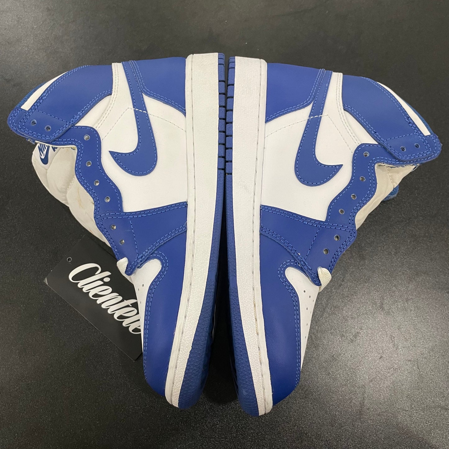 AIR JORDAN 1 RETRO STORM BLUE POR, 6.5